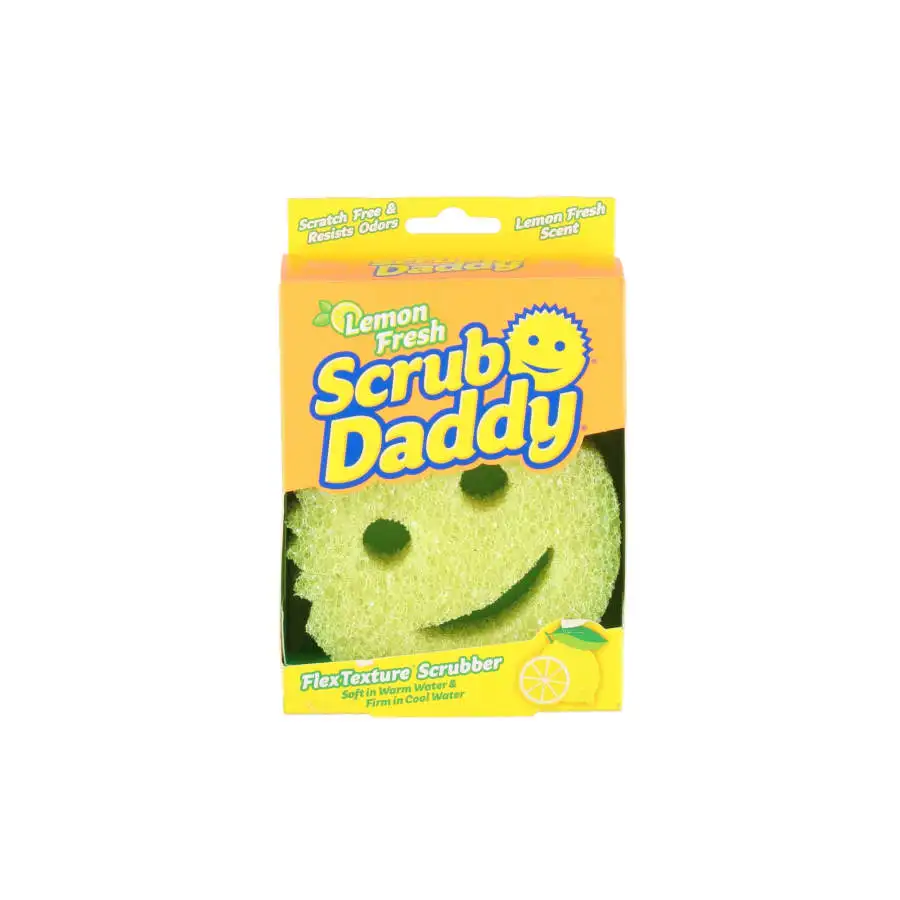 Scrub Daddy Lemon Fresh Puhdistussieni 3 Scrub Daddy Lemon Fresh Puhdistussieni