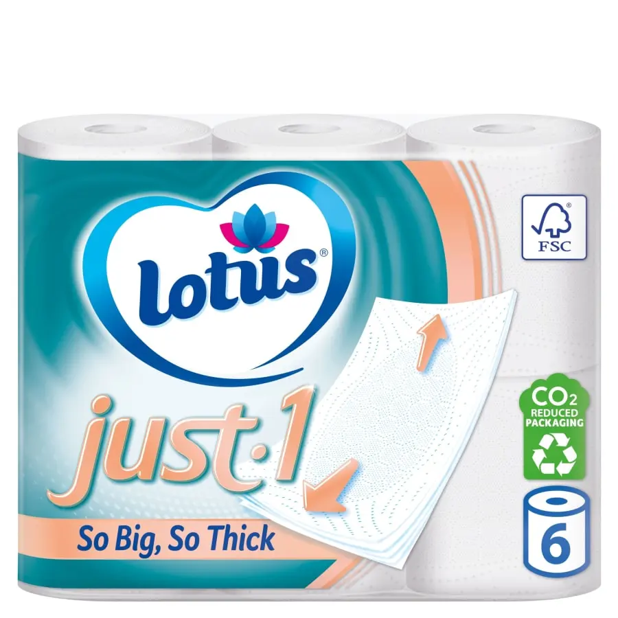 Lotus Just-1 6 Rll Wc-paperi 3 Lotus Just-1 6 Rll Wc-paperi