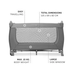 Hauck Sleep N Play Go Plus Matkasänky -Huonekalut myymälä 4007923600818 2