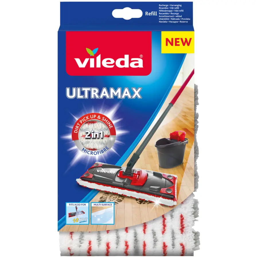 Vileda Ultramax 2in1 Vaihtomoppi 3 Vileda Ultramax 2in1 Vaihtomoppi