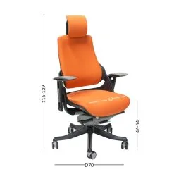 Home4you Wau Työtuoli 8 Home4you Wau Työtuoli -Huonekalut myymälä 4741243098404 2