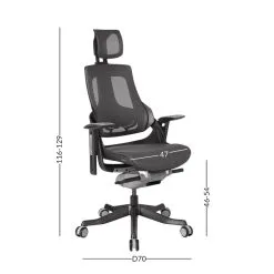 Home4you Wau Työtuoli -Huonekalut myymälä 4741243098411 2