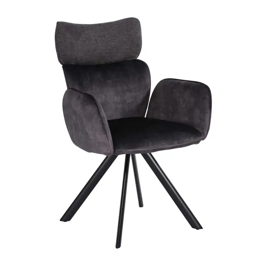 Home4you Eddy Tuoli Käsinojilla 2kpl 3 Home4you Eddy Tuoli Käsinojilla 2kpl