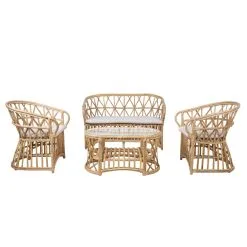 Home4you Acapulco Rottinkinen Sohvasetti