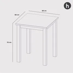 Tenstar Hygge Home Ruokapöytä 7 Tenstar Hygge Home Ruokapöytä -Huonekalut myymälä 4772158000176 2