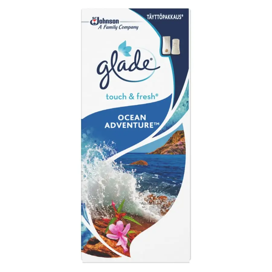 Glade® Glade Touch&Fresh Ocean Adventure Täyttö 3 Glade® Glade Touch&Fresh Ocean Adventure Täyttö