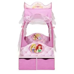 Disney Prinsessat Lastensänky Katoksella Ja Laatikolla -Huonekalut myymälä 5013138648964 3