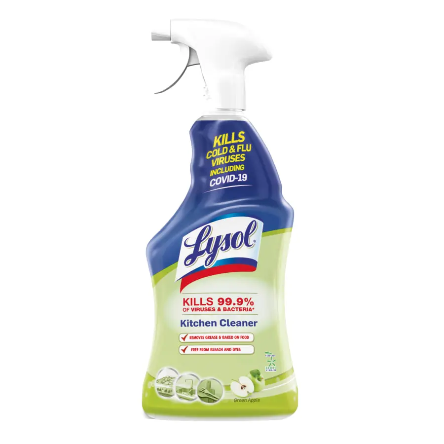 Lysol Green Apple 500 Ml Keittiöpuhdistaja 3 Lysol Green Apple 500 Ml Keittiöpuhdistaja