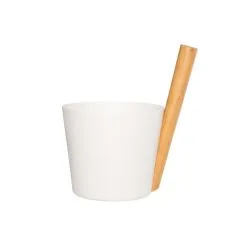 Rento Valkoinen Alumiini Saunakiulu