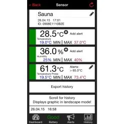 Suomen Lämpömittari 8215 +110c Pro Weatherhub Lämpötila Lähetin -Huonekalut myymälä 6411570082152 2