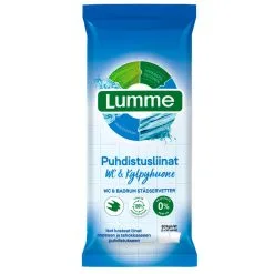 Lumme WC & Kylpyhuone 2x30 Kpl Kosteat Puhdistusliinat