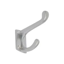 Pisla 75 Mm Alumiini/harmaa Vaatekoukku