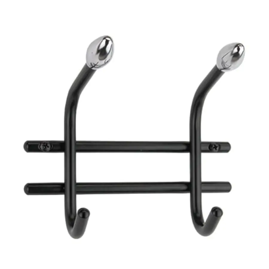 Pisla 1227 2 Osainen Musta Kromi Vaatenaulakko 3 Pisla 1227 2 Osainen Musta Kromi Vaatenaulakko