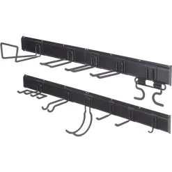 Pisla 11 Kpl Puutarhakoukustosarja Neljällä 61cm Kiskolla