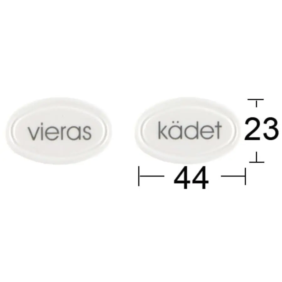 Habo Vieras & Kädet Opaskyltit 2 Habo Vieras & Kädet Opaskyltit