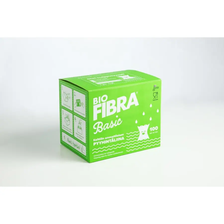 Fibra Basic Bio 40x50 Cm 100 Kpl Pyyhintäliina 3 Fibra Basic Bio 40x50 Cm 100 Kpl Pyyhintäliina