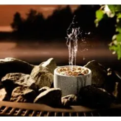 Hukka Saunatroikka Vuolukivinen Suihkulähde 7 Hukka Saunatroikka Vuolukivinen Suihkulähde -Huonekalut myymälä 6416629110121 2