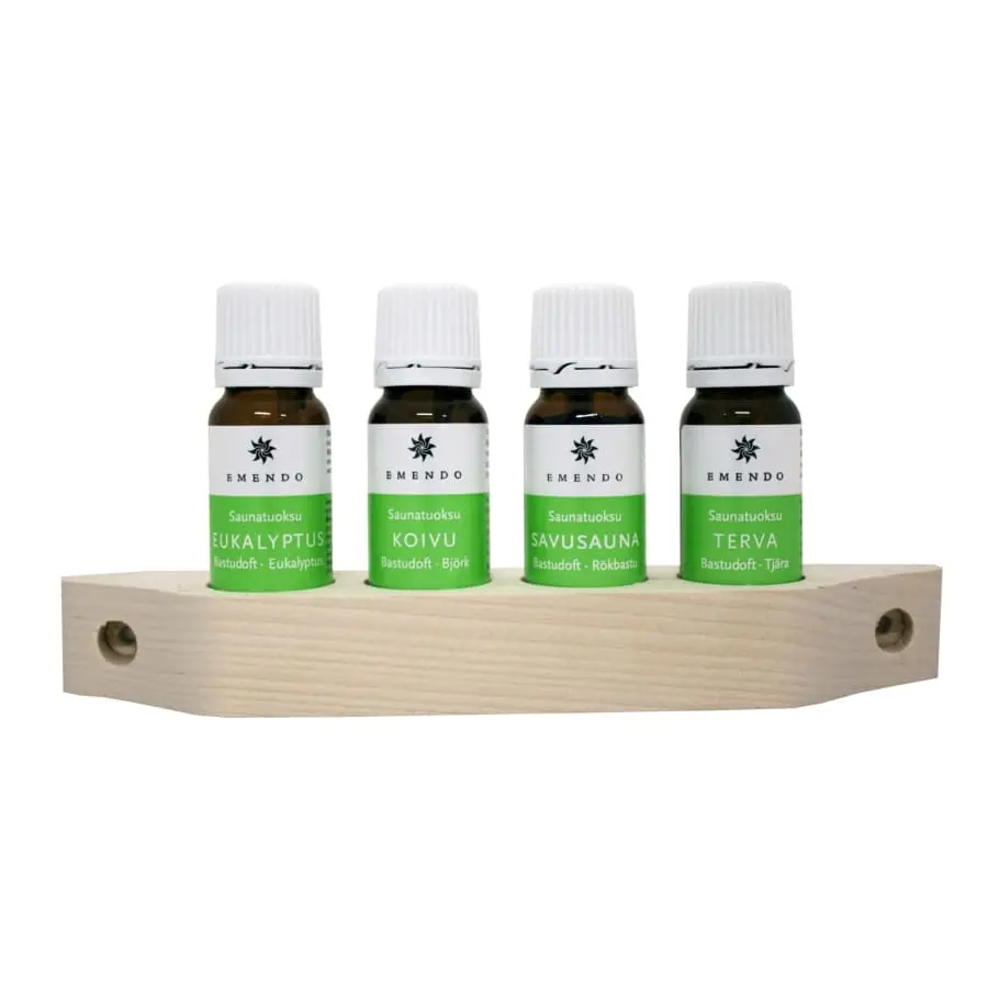 Emendo 4 Kpl Saunatuoksu + Puuteline 5 Emendo 4 Kpl Saunatuoksu + Puuteline - Image 3