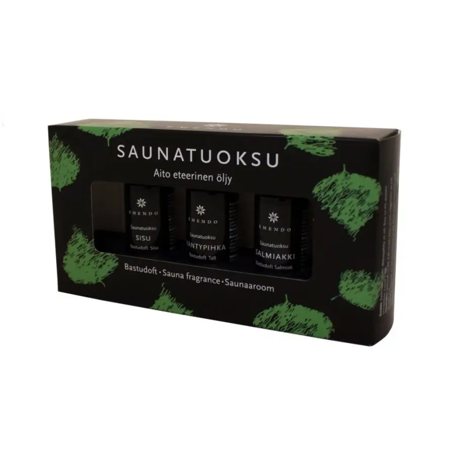 Emendo Saunatuoksut Puutelineessä 3 Emendo Saunatuoksut Puutelineessä