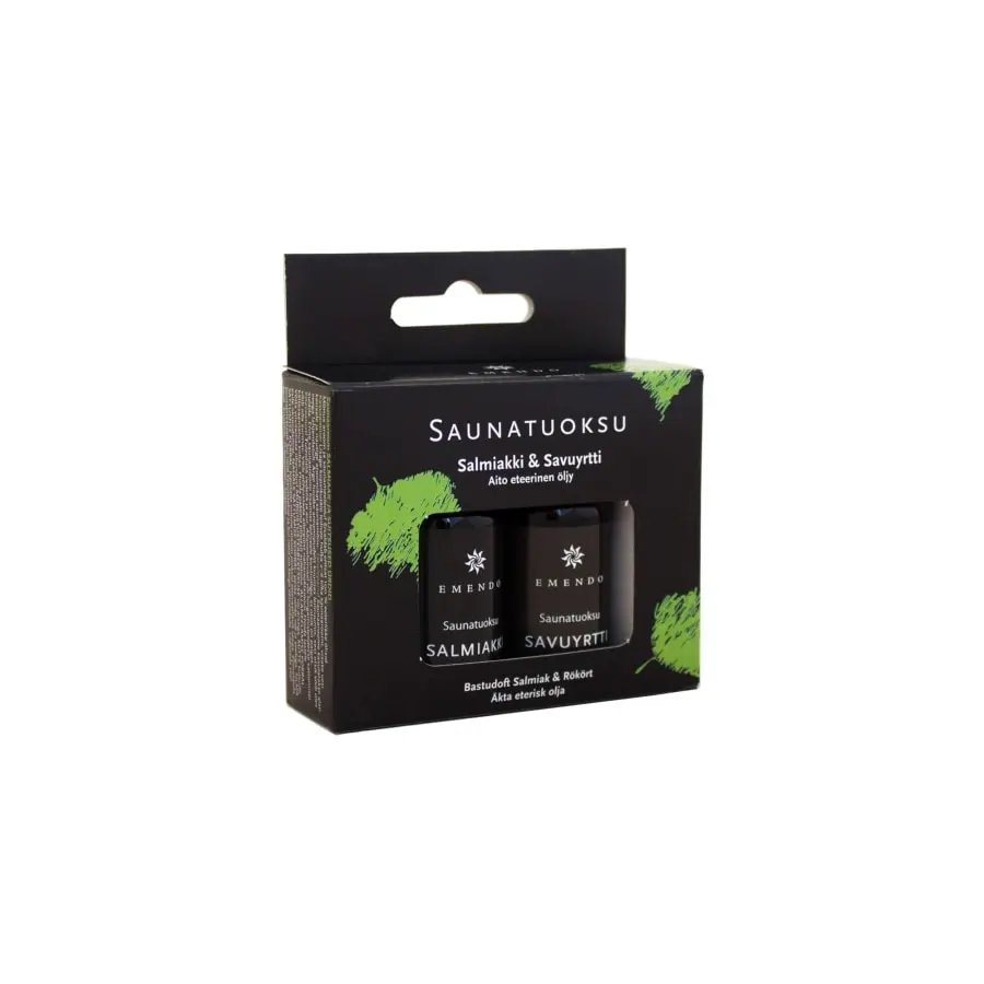 Emendo Salmiakki & Savuyrtti Saunatuoksu 3 Emendo Salmiakki & Savuyrtti Saunatuoksu