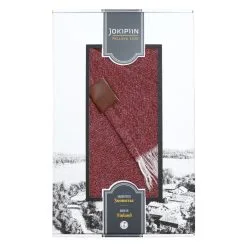 Jokipiin Pellava Graniitti Tiilenpunainen 130x170 Cm Torkkupeitto