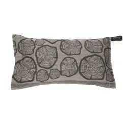 Jokipiin Pellava Mänty 22x40 Cm Luonnonväri/musta Saunatyyny