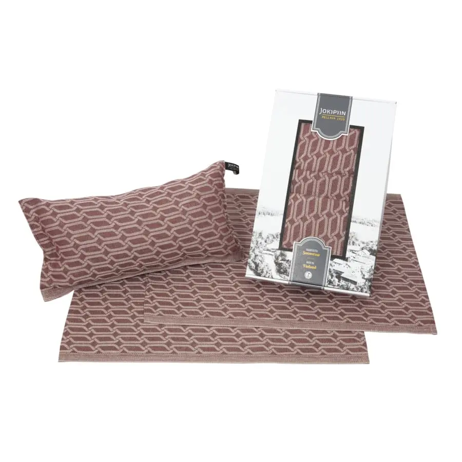 Jokipiin Pellava Linkki Pefletti/tyynysetti 3 Jokipiin Pellava Linkki Pefletti/tyynysetti