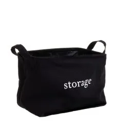 Amanda B Everyday Storage Musta Säilytyskori