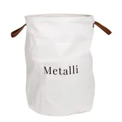 Amanda B Everyday Metalli Ø45cm Valk Säilytyskassi