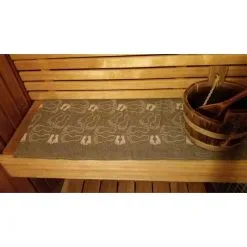 Alajärven Kotitekstiili Jalat Musta 43x150 Cm Alalaudeliina