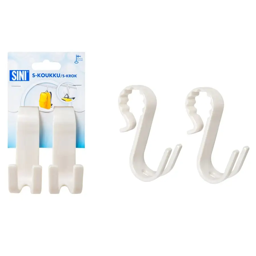 Sini 2 Kpl S-koukku 3 Sini 2 Kpl S-koukku