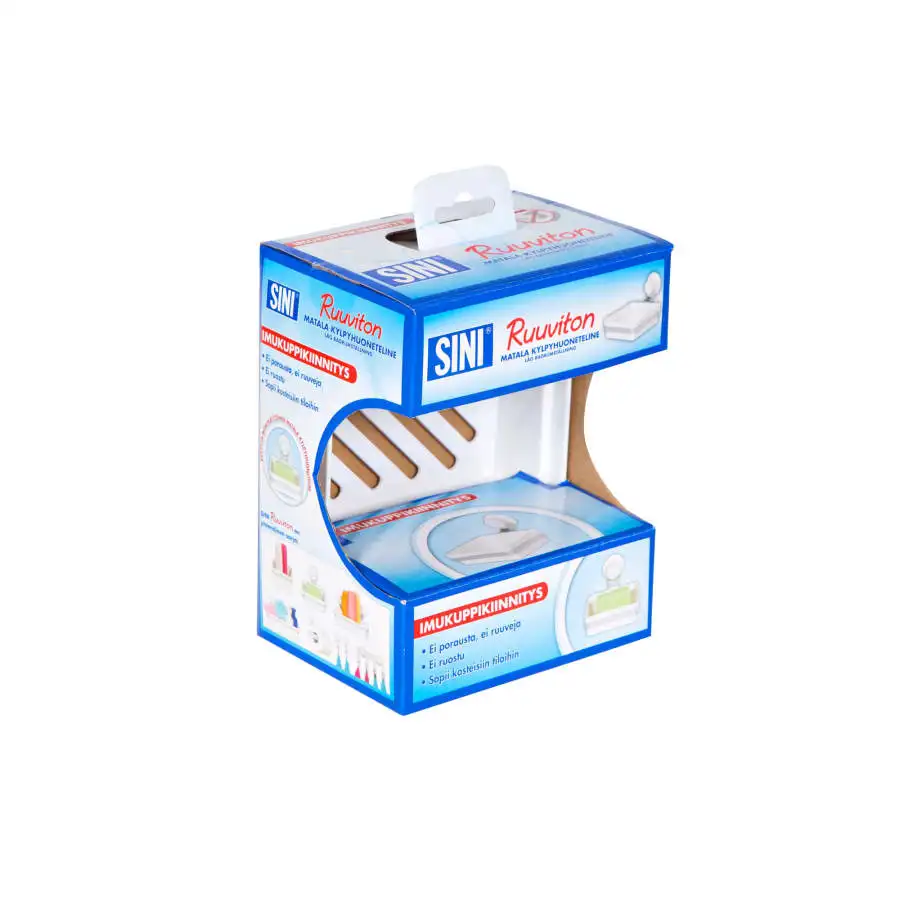 Sini Ruuviton Matala Kylpyhuoneteline 4 Sini Ruuviton Matala Kylpyhuoneteline - Image 2