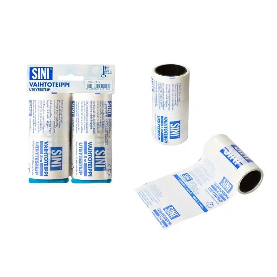 Sini 2 Kpl Vaihtoteippirulla 3 Sini 2 Kpl Vaihtoteippirulla
