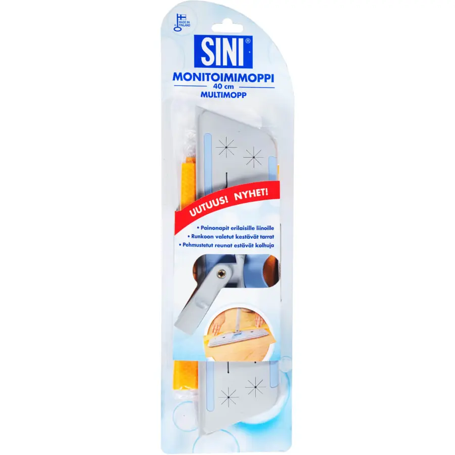 Sini 40 Cm Monitoimimoppi+10 Tomuliinaa 3 Sini 40 Cm Monitoimimoppi+10 Tomuliinaa