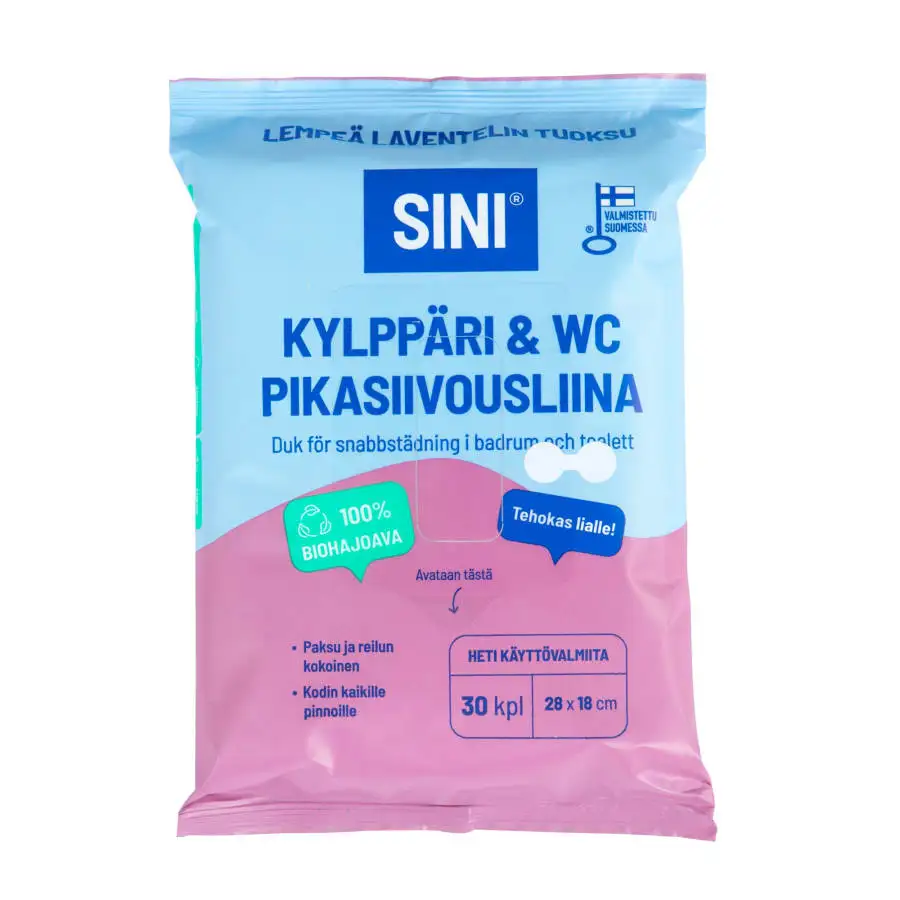 Sini Kylppäri & WC Pikasiivousliina 30 Kpl 3 Sini Kylppäri & WC Pikasiivousliina 30 Kpl