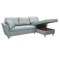 Tenstar Anton Vaalea Harmaa Kulmadivaani -Huonekalut myymälä 6430063694719 2