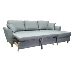 Tenstar Anton Vaalea Harmaa Kulmadivaani -Huonekalut myymälä 6430063694719 3