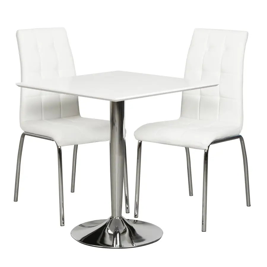 Tenstar Rafla Valkoinen Ruokapöytä 5 Tenstar Rafla Valkoinen Ruokapöytä - Image 3