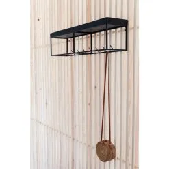 Aina Block 80x17x21 Cm Naulakkohylly 12 Aina Block 80x17x21 Cm Naulakkohylly -Huonekalut myymälä 6438014232379 4