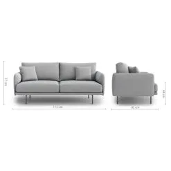 Optisofa Uma Aria 2-istuttava Sohva -Huonekalut myymälä 6438014288017 4