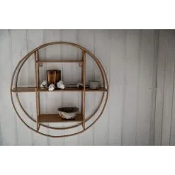 Villadesign Bambou ø50x12,5cm Seinähylly -Huonekalut myymälä 6438014293790 2