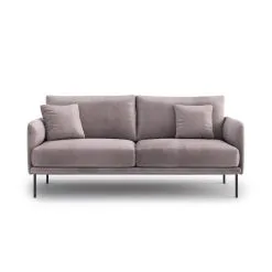Optisofa Nora Powder Pink 2-istuttava Sohva