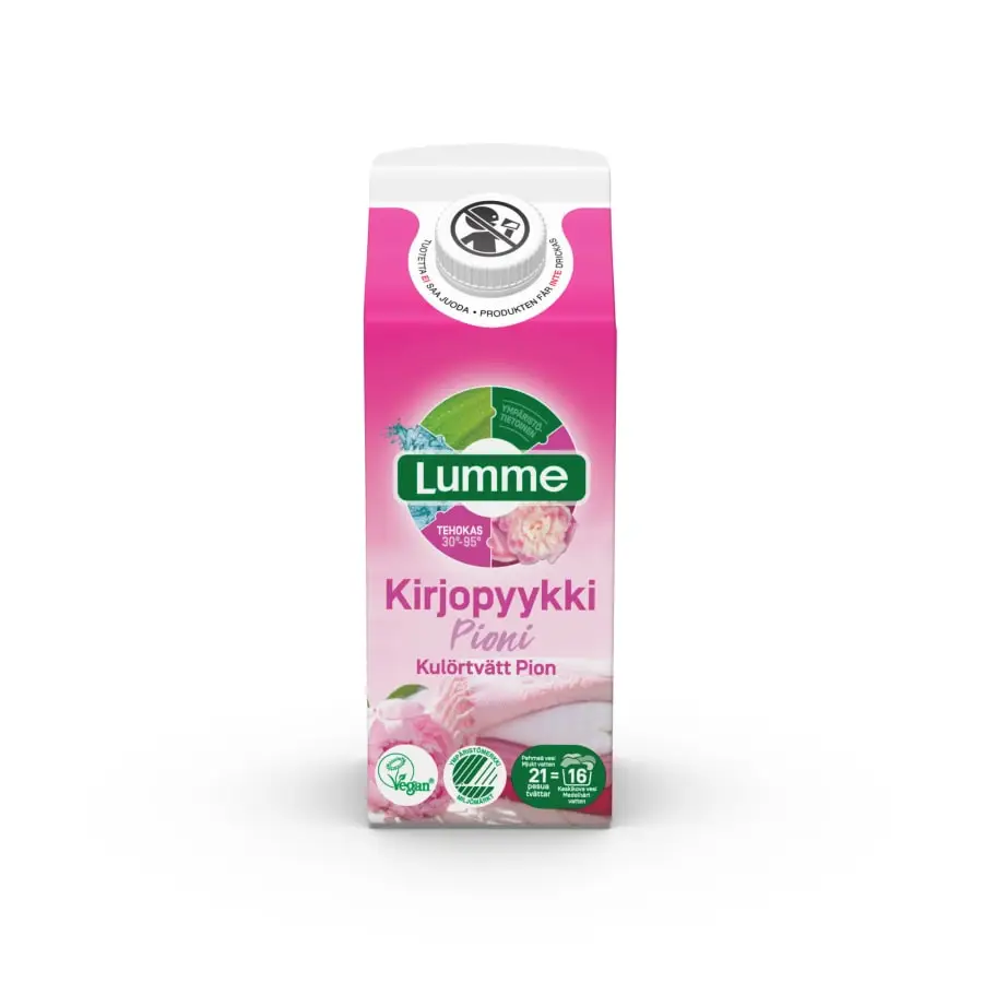 Lumme Pioni 750 Ml Kirjopyykki Pyykinpesuneste 3 Lumme Pioni 750 Ml Kirjopyykki Pyykinpesuneste