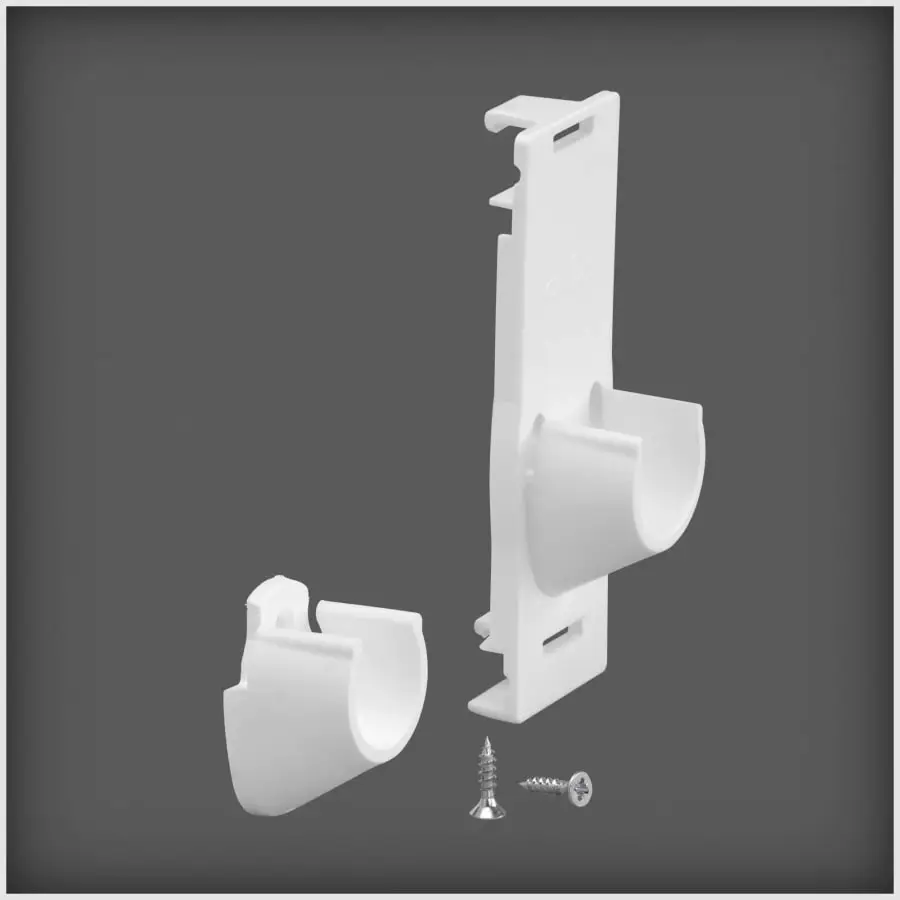 Elfa Valkoinen Teline/seinä Tankopidin 3 Elfa Valkoinen Teline/seinä Tankopidin