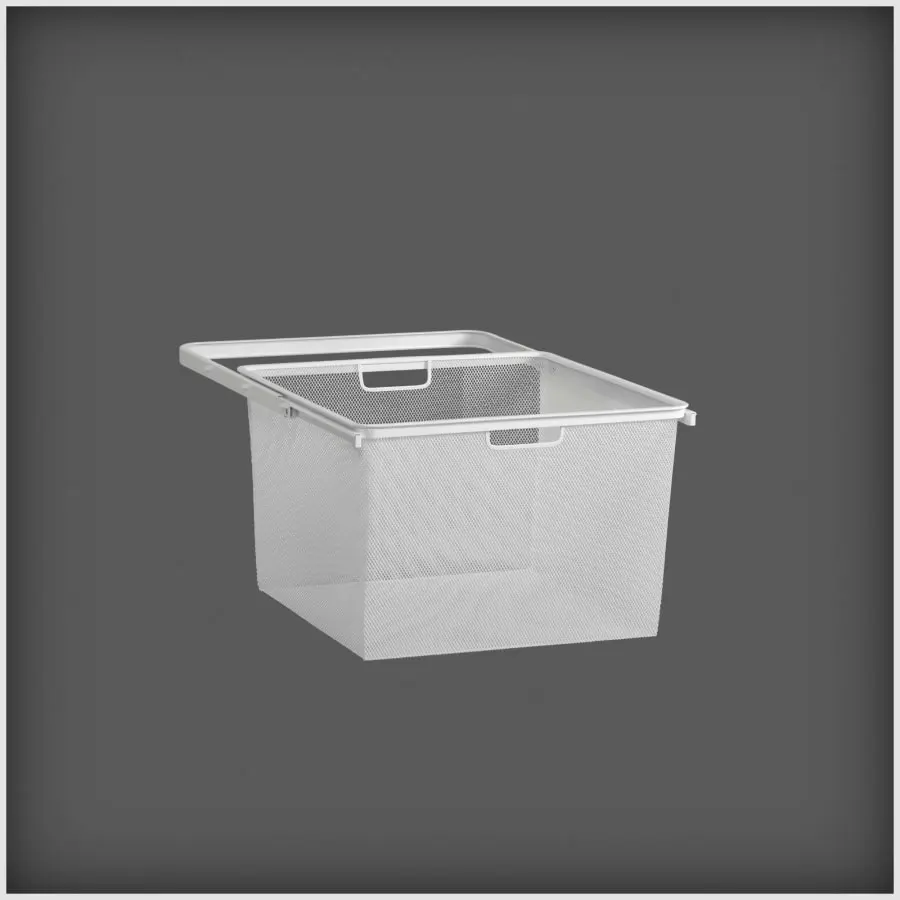 Elfa 285x745mm Valkoinen Meshkori 3 Elfa 285x745mm Valkoinen Meshkori