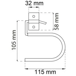 Habo 8520 Sinkitty Varastokoukku -Huonekalut myymälä 7317900113192 3