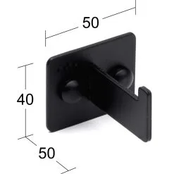 Habo Poseidon Musta Pyyhekoukku