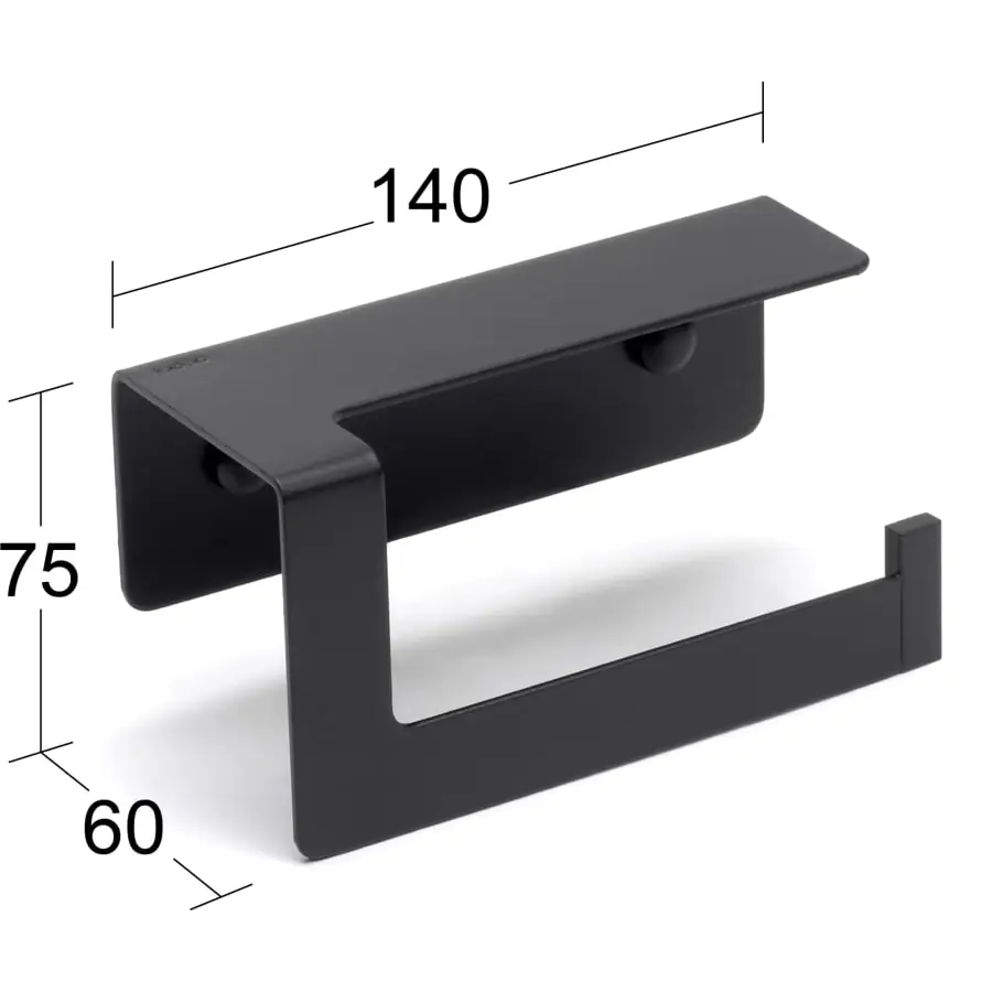 Habo Poseidon Musta WC-paperiteline 3 Habo Poseidon Musta WC-paperiteline