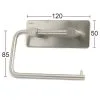 Habo Angle Ruostumaton Teräs WC-paperiteline 2 Habo Angle Ruostumaton Teräs WC-paperiteline -Huonekalut myymälä 7317901003874