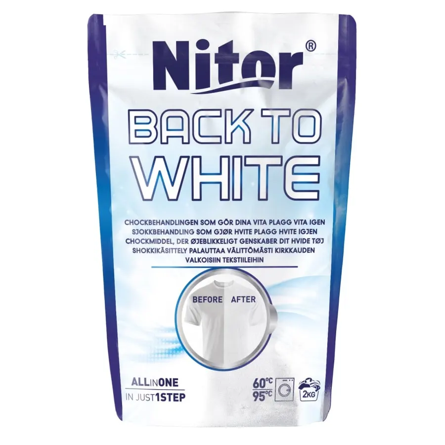 Nitor All In One Nitor Back To White 400 G Värin Palauttaja Valkoisille Vaatteille 3 Nitor All In One Nitor Back To White 400 G Värin Palauttaja Valkoisille Vaatteille